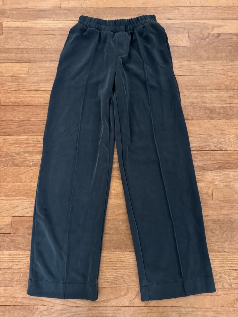 A New Day Women's Dark Teal Wide Leg Pants - Size XS
 b3